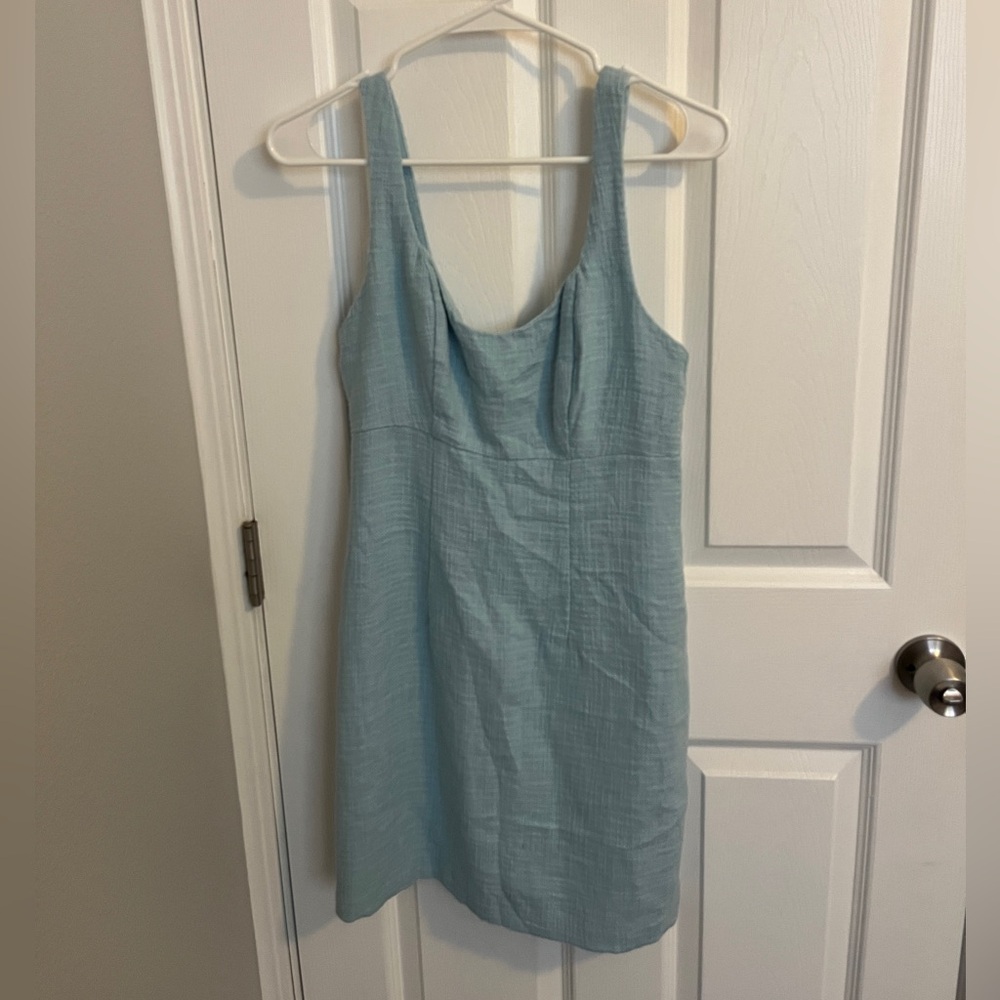 Abercrombie & Fitch Blue Mini Dress
